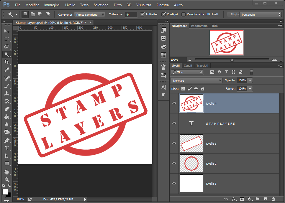 PS Stamp Layers