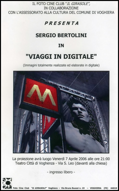 Videoproiezione personale “Viaggi in Digitale”