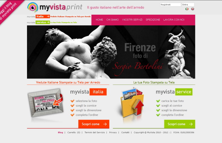 Collaborazione con MyVistaPrint