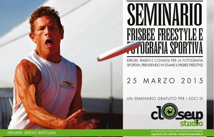 Terza Edizione Seminario Frisbee Freestyle e Fotografia Sportiva
